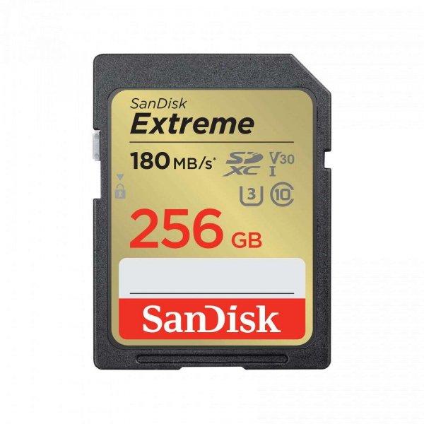 SanDisk 256GB Extreme SDXC UHS-I CL10 Memóriakártya