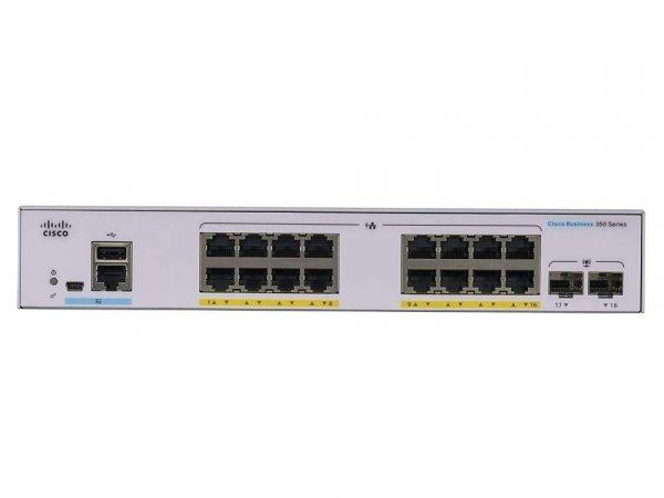 Cisco CBS350-16FP-2G PoE Gigabit Switch