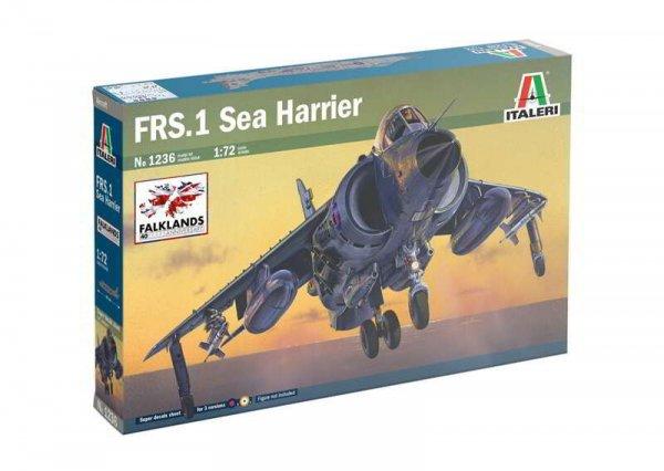 Italeri FRS.1 Sea Harrier vadászrepülőgép műanyag modell (1:72)