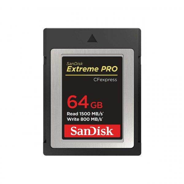 Sandisk 64GB Extreme Pro CFexpress memóriakártya