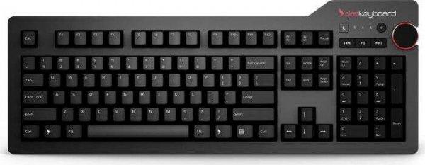 Das Keyboard 4 Professional Cherry MX Blue Gaming Mechanikus Billentyűzet US -
Fekete