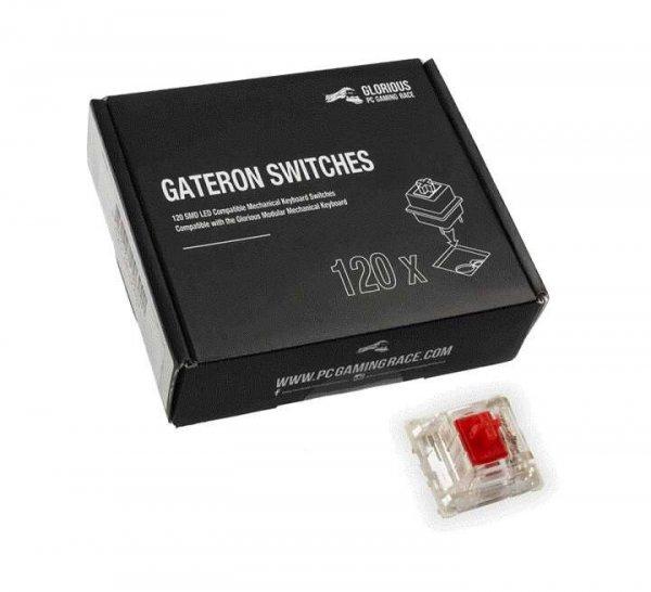 Glorious Gateron Red Switch szett - 120db