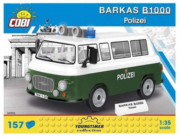 Cobi Barkas B1000 Rendőrségi busz műanyag modell (1:35)