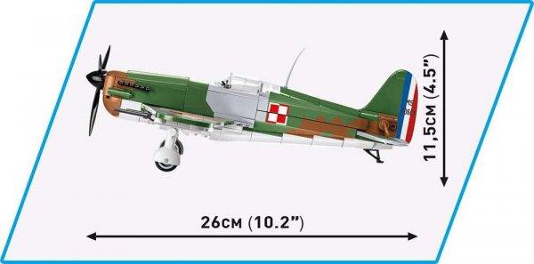 Cobi Morane-Saulnier MS.406 repülőgép műanyag modell (1:35)