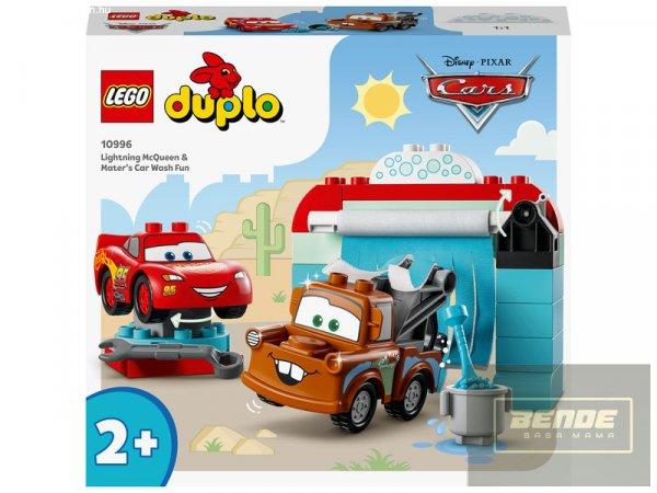 LEGO DUPLO Disney TM 10996 Villám McQueen és Matuka vidám autómosása