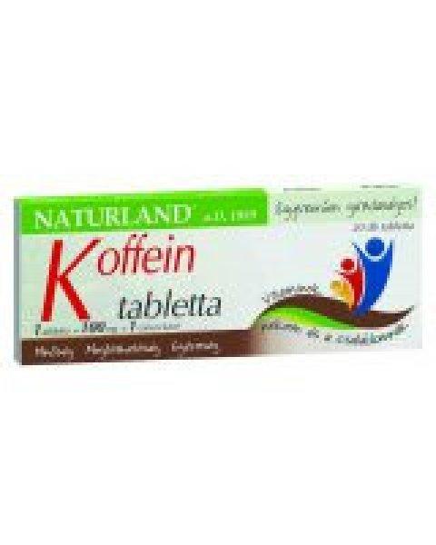 Naturland koffein tabletta 20 db