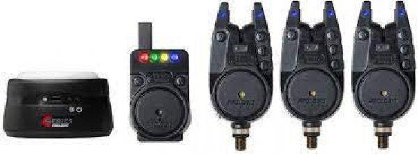 Prologic C-Series Alarm 3+1+1 All Blue Elektromos Kapásjelző + Lámpa Szett
(SVS71016)