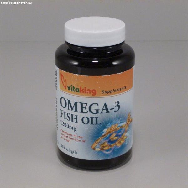 Vitaking omega-3 halolaj 1200 mg kapszula 90 db