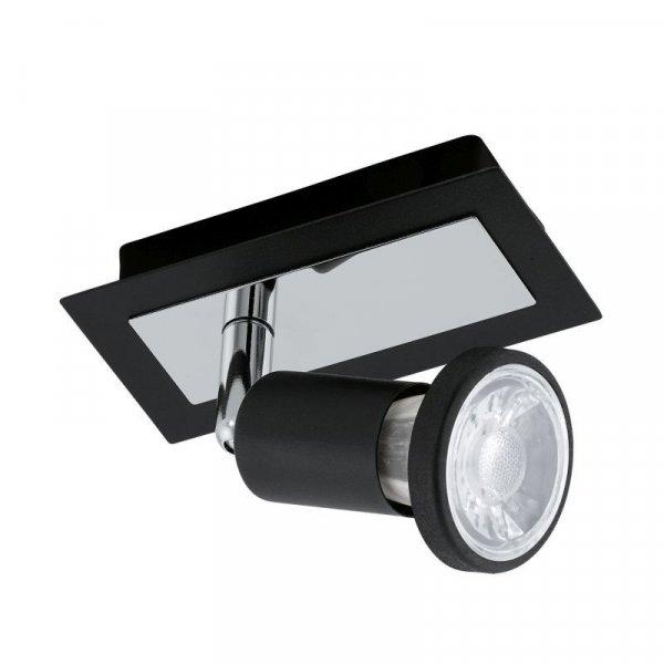Sarria LED-es fali GU10 1x5W fekete/króm
