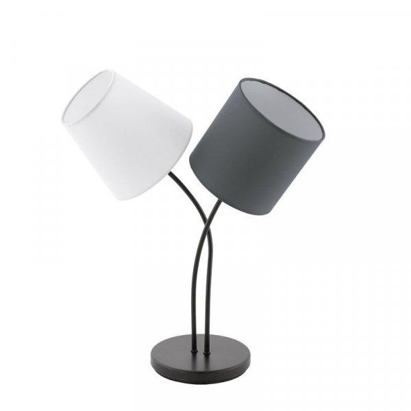 EGLO Almeida asztali lámpa E14 2x40W fehér/antracit