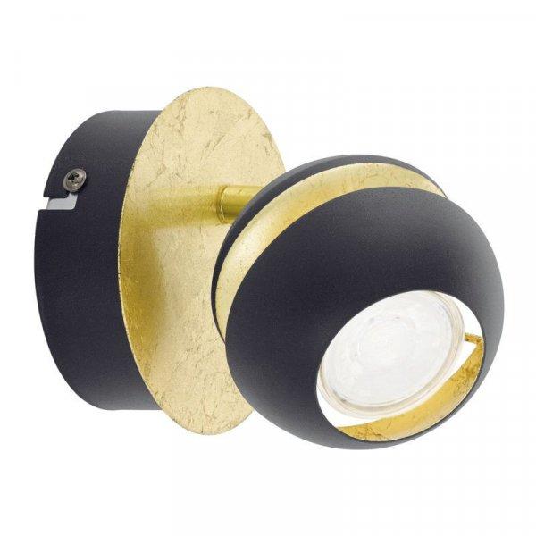 Nocito LED fali GU10 1x4W fekete/arany