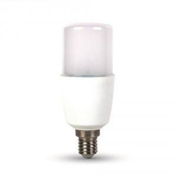 LED lámpa E14 9Watt 230° T37 rúd meleg fehér