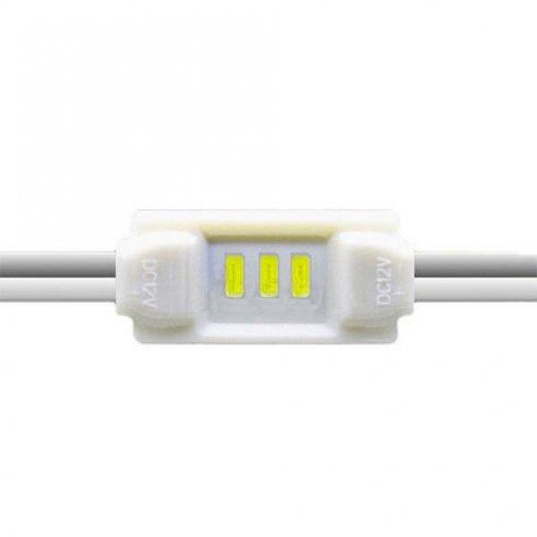 LED modul 0.36 Watt 3x3014 SMD LED hideg fehér