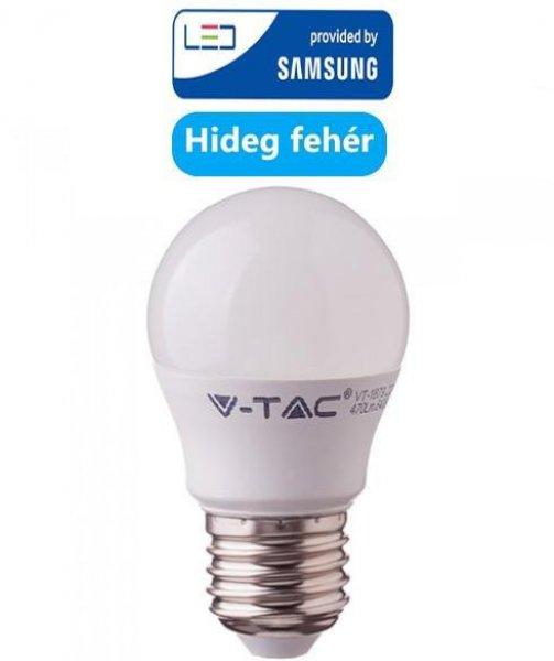 LED lámpa E27 7Watt/180°) PRO - hideg fehér, Samsung
