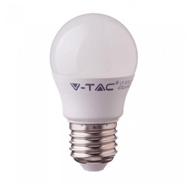 LED lámpa E27 meleg fehér, 7 Watt/180° Samsung LED