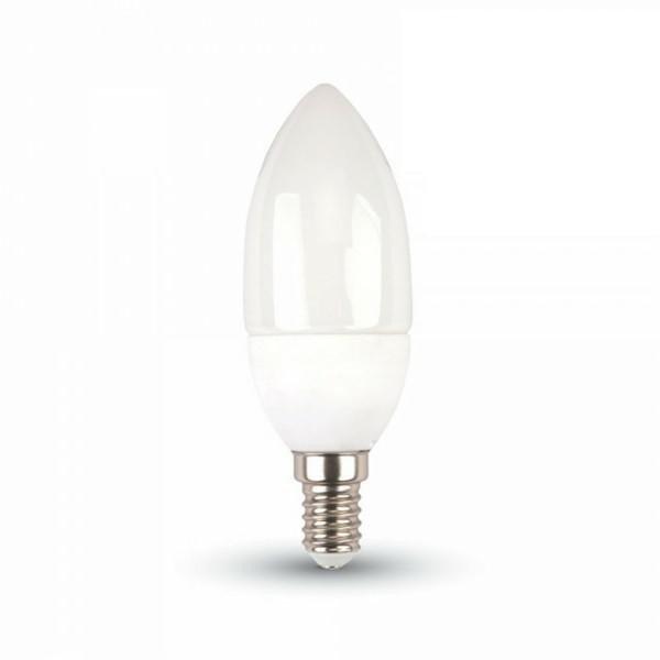 LED Gyertya lámpa E27 (5,5Watt/200°) PRO - hideg fehér