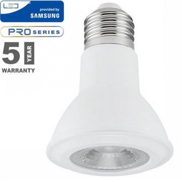 LED lámpa E27 (7W/40°) PAR20 - meleg fehér PRO Samsung