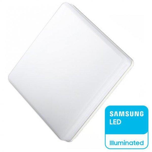 V-TAC falon kívüli LED panel 15W - négyzet - hideg fehér, Samsung Chip, IP44