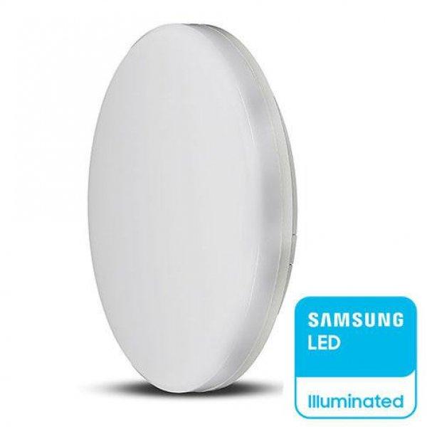 V-TAC falon kívüli LED panel 15W - kör - meleg fehér, Samsung Chip, IP44