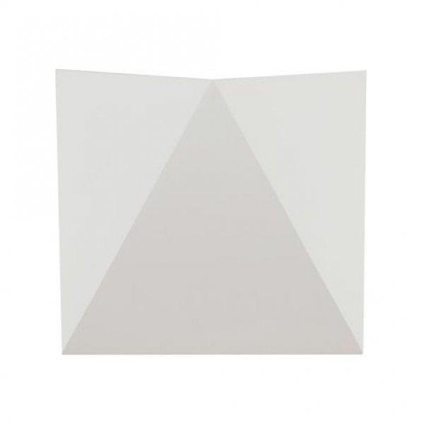 Triangles oldalfali dekor lámpatest, 5W, fehér, meleg fehér