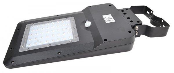 Napelemes LED utcai világítótest mozgásérzékelővel 15 W, 4000 K, 1600 lm,
IP65, 7,4 V, 5,4 Ah
