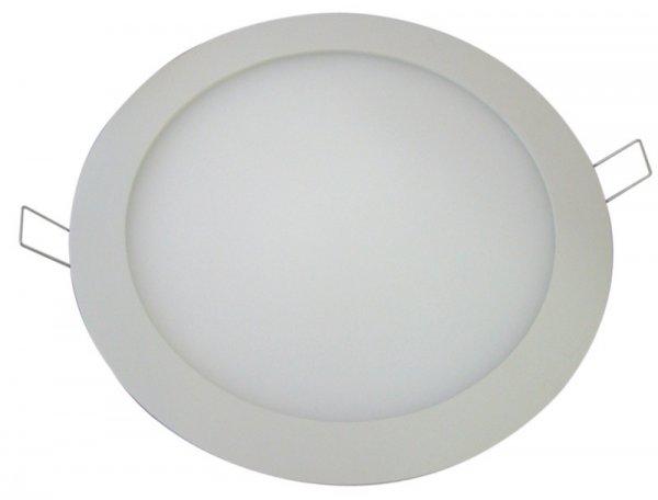Beépíthető LED mélysugárzó, kerek, fehér 220-240 VAC, 12 W, 1160 lm,
D=168 mm, 4000 K, IP40, EEI=F
