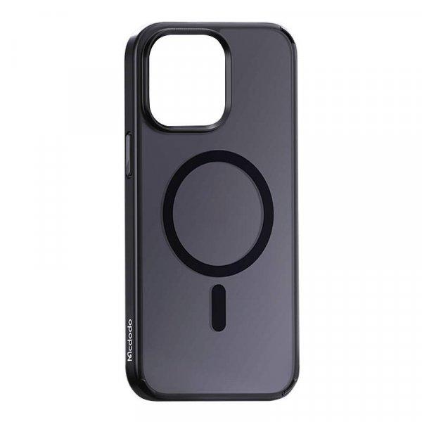 McDodo mágneses tok iPhone 15 Plus készülékhez (fekete)