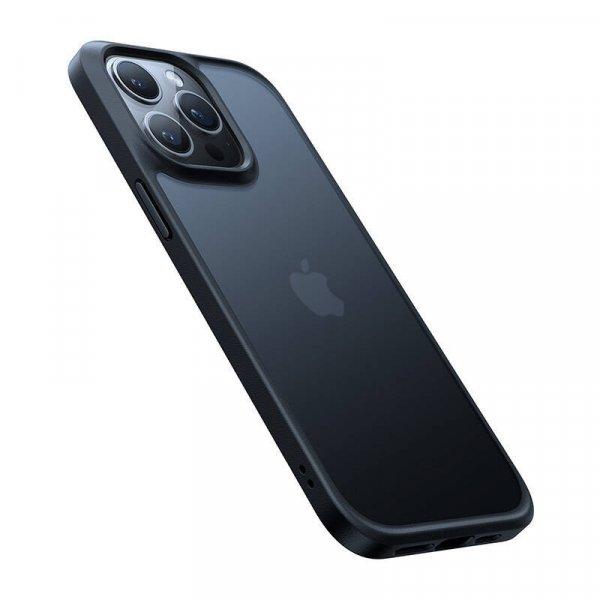 Torras Guardian tok iPhone 15 Pro készülékhez (fekete)