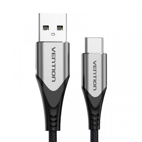 Vention CODHG 1,5 m szürke USB 2.0 A – USB-C 3A kábel