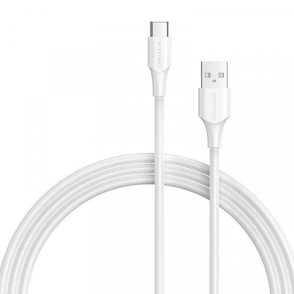 CTHWH USB 2.0 – USB-C kábel (3 A, 2 m, fehér)