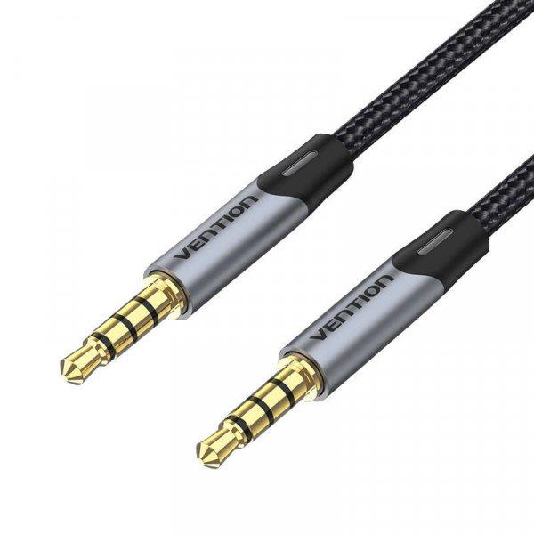 Vention Audio Micro Jack 3,5 mm - Micro Jack 3,5 mm kábel 0,5 m - szürke