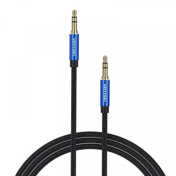 Kabel audio Vention mikro jack 3,5 mm do micro jack 3,5 mm 2 m niebieski