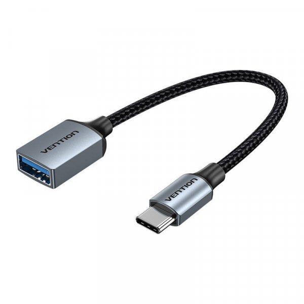 USB 3.0 C dugasz-USB aljzat OTG-kábel 0,15 m-es CCXHB (szürke)