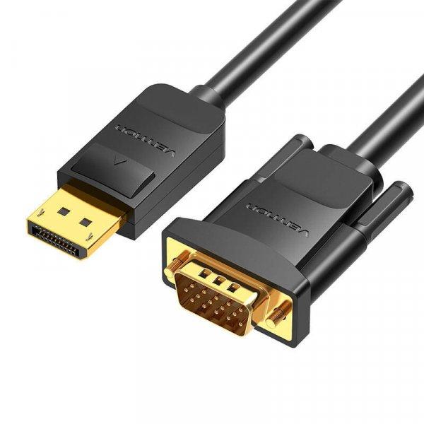 Vention HBLBI DisplayPort-VGA kábel (3 m, fekete)