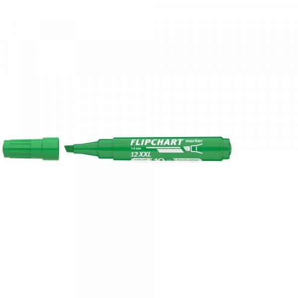 Flipchart marker vízbázisú 1-4mm, vágott Artip 12XXL zöld
