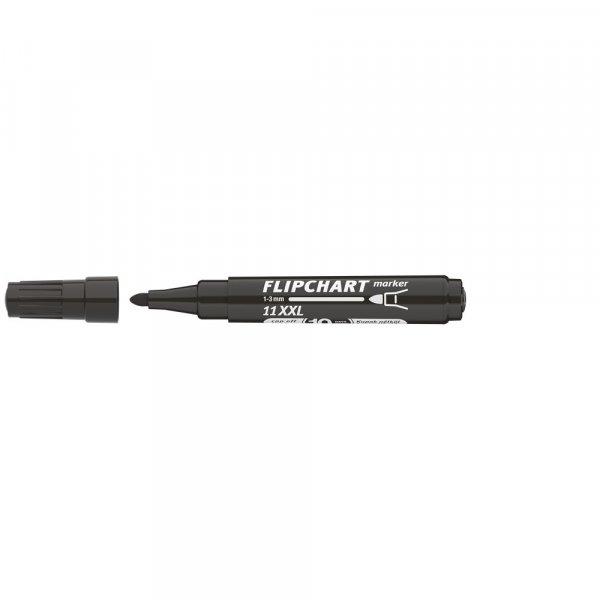 Flipchart marker vízbázisú 3mm, kerek Artip 11XXL fekete 5 db/csomag