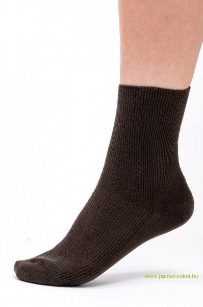 Medical, gumi nélküli zokni 5 pár - Barna 39-40