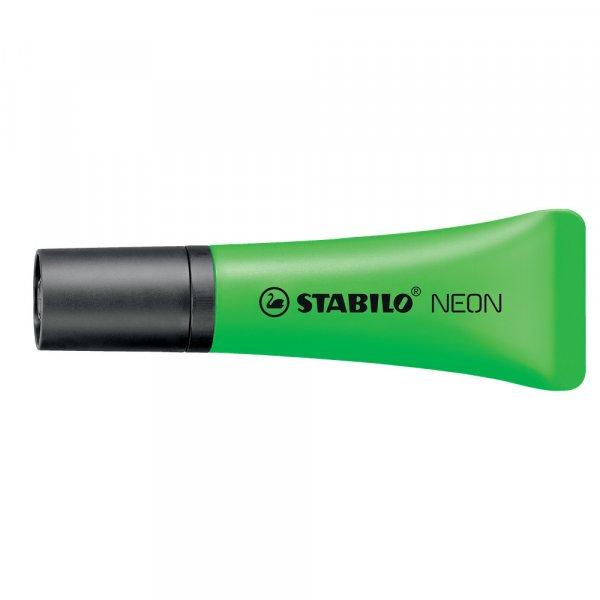 Szövegkiemelő 2-5mm, Stabilo Neon 72/33 zöld