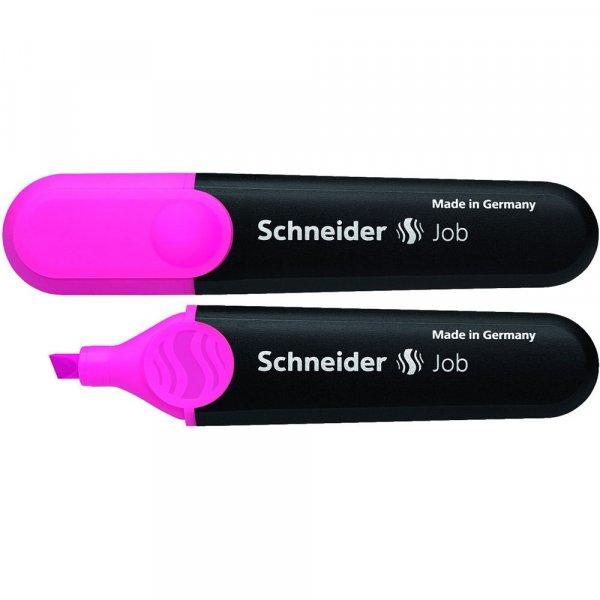 Szövegkiemelő 1-5mm, Schneider Job 150 rózsaszín 2 db/csomag