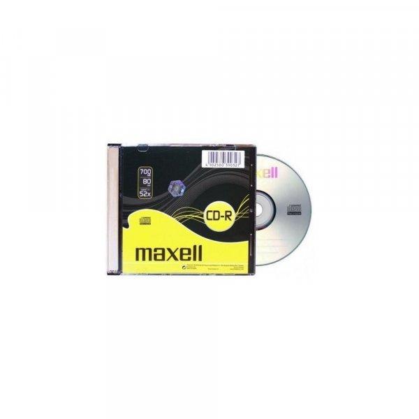 CD-R80 Maxell CD lemez 52x Slim tok 2 db/csomag