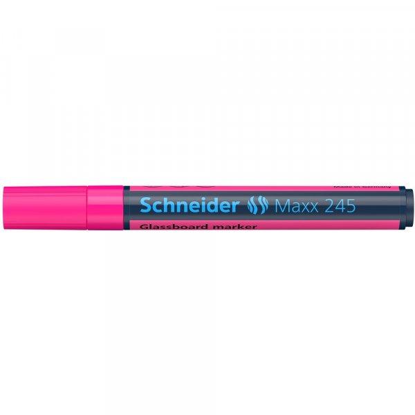Üvegtábla marker 1-3mm, Schneider Maxx 245 rózsaszín