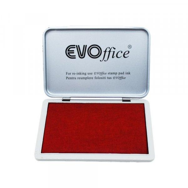 Bélyegzőpárna 85x125 festékezett Evo piros 2 db/csomag