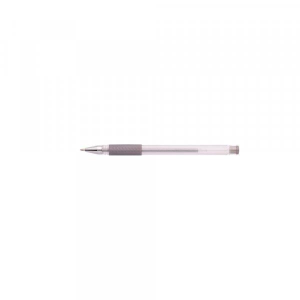 Zselés toll 0,5mm, kupakos GEL-Ico, írásszín ezüst