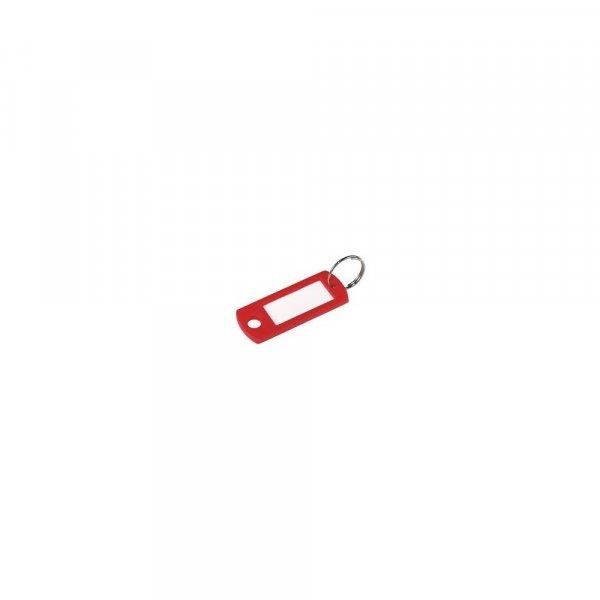 Kulcsjelölő címke beírós piros 10 db/csomag