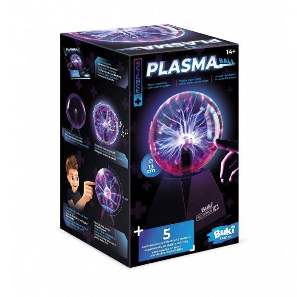 BUKI Plazma dekor lámpa 5 kísérlettel, 13 cm 