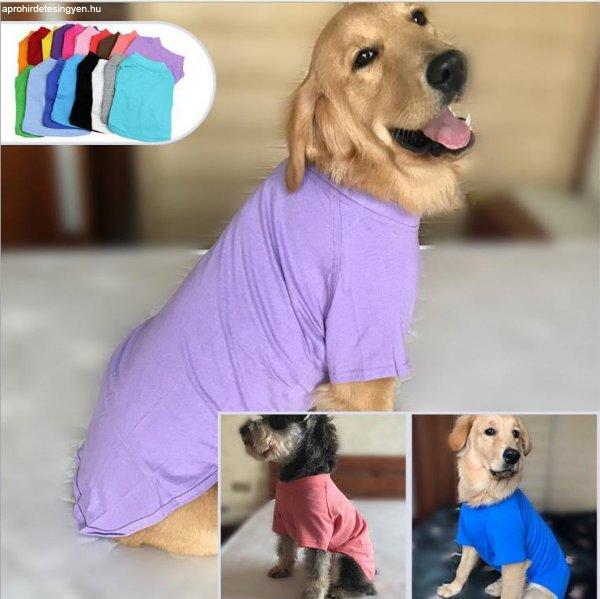 Kutyaruha - Egyszínű, pamut kutyapóló - több színben - tökéletes
nyomtatásra