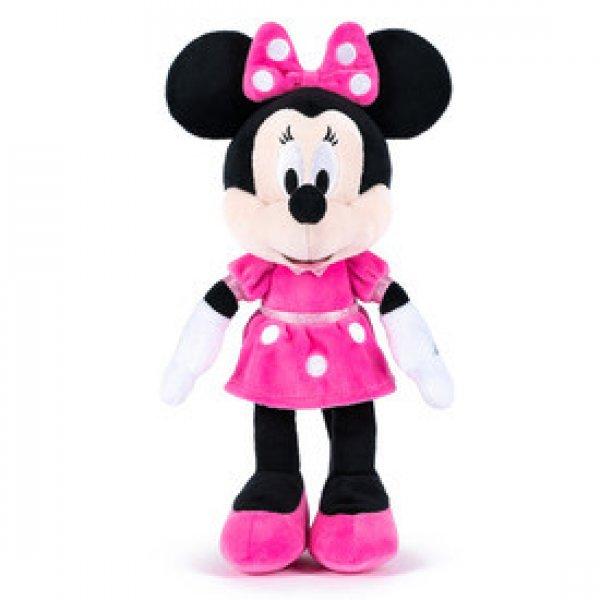 Minnie egér Disney plüssfigura pöttyös ruhában - 25 cm