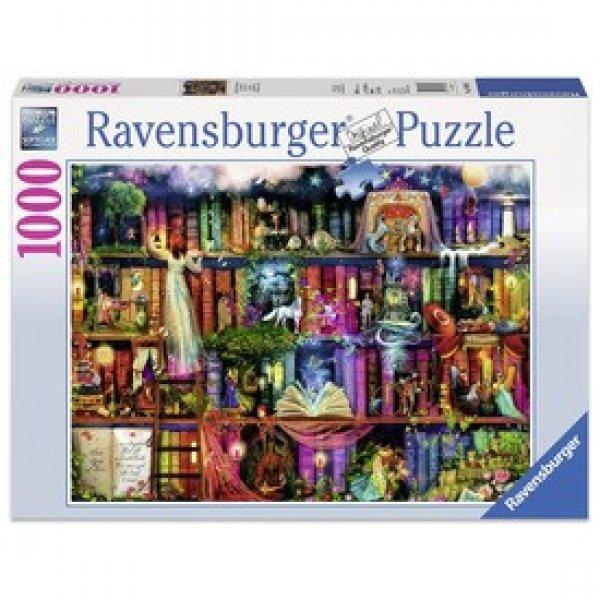 Ravensburger Puzzle 1 000 db Tündérek könvyespolca