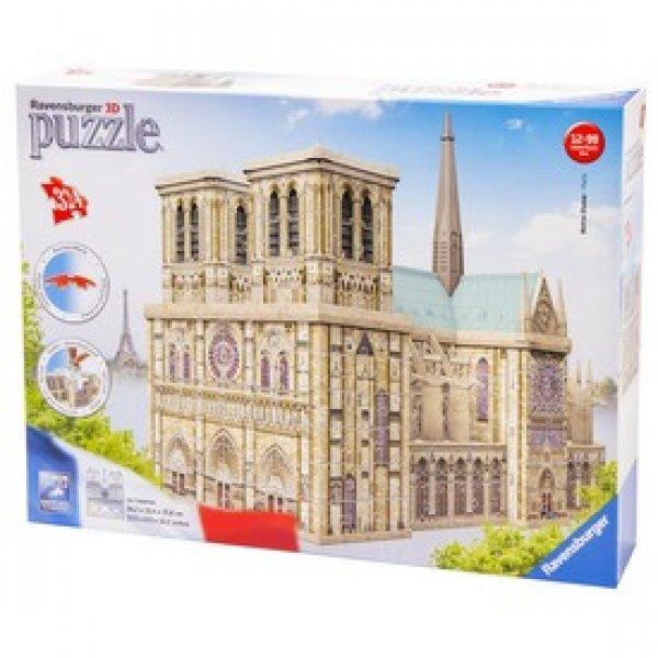 Ravensburger: Puzzle 3D 324 db - Notre Dame