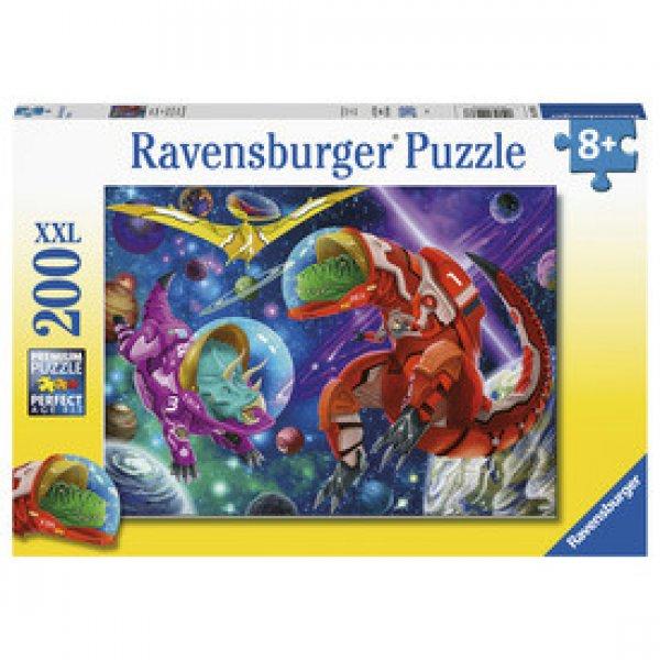 Ravensburger: Puzzle 200 db - Dínók az űrben